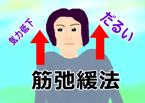 だるい・無気力(筋肉が弛む)